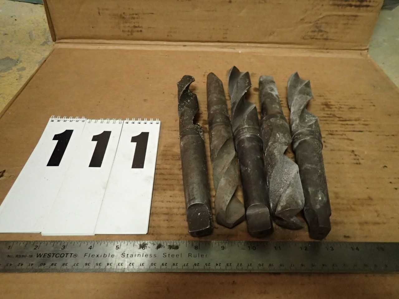 5 Pcs Morse Taper #4 Shank Drill Bits MT4 4MT - MACHINING ACCESSORIES & TOOLING
