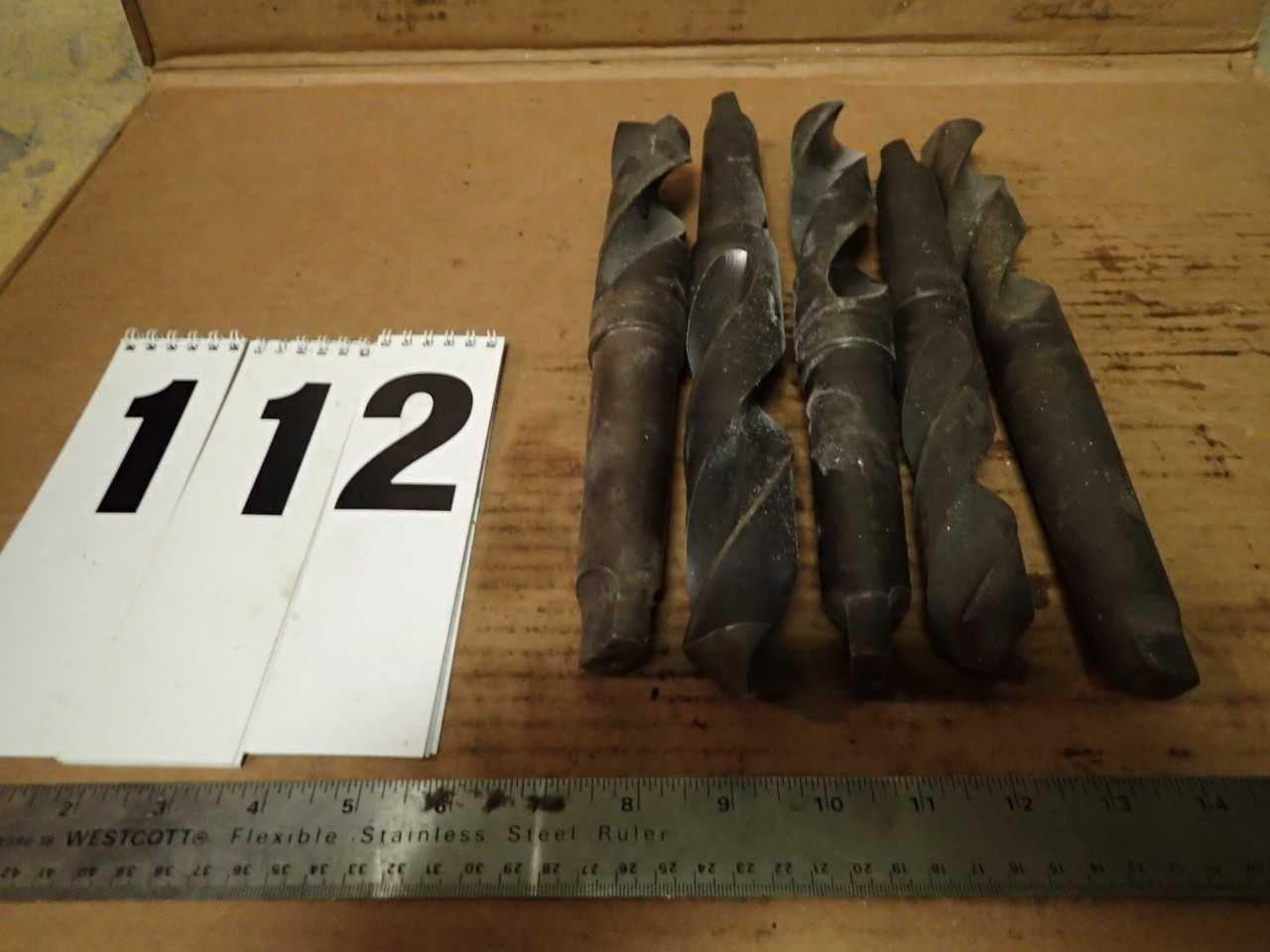 5 Pcs Morse Taper #4 Shank Drill Bits MT4 4MT - MACHINING ACCESSORIES & TOOLING