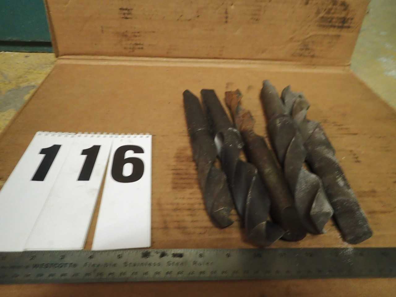 5 Pcs Morse Taper #4 Shank Drill Bits MT4 4MT - MACHINING ACCESSORIES & TOOLING
