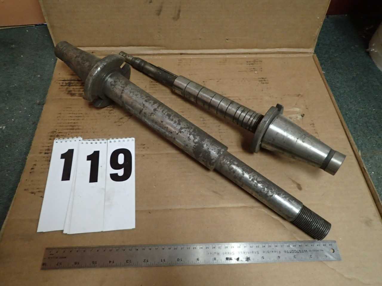 2 Pcs Horizontal Mill Milling Arbors NMTB-50 Taper Shank - MACHINING ACCESSORIES & TOOLING