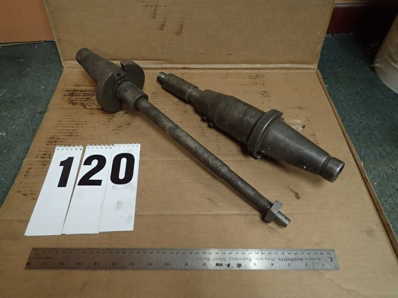 2 Pcs Horizontal Mill Milling Arbors NMTB-50 Taper Shank - MACHINING ACCESSORIES & TOOLING