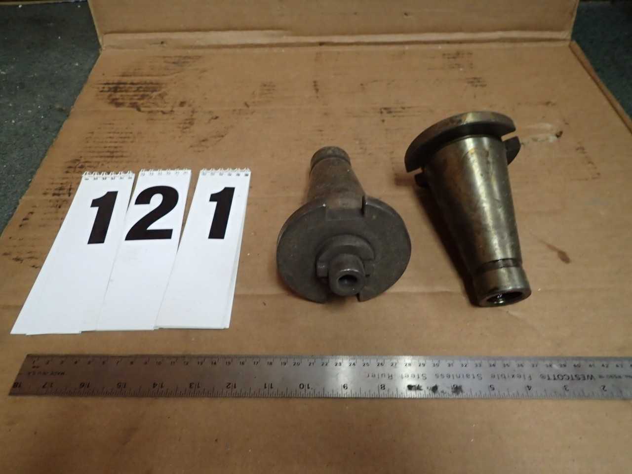 2 Pcs Shell Mill Tool Holders NMTB-50 Taper Shank - MACHINING ACCESSORIES & TOOLING