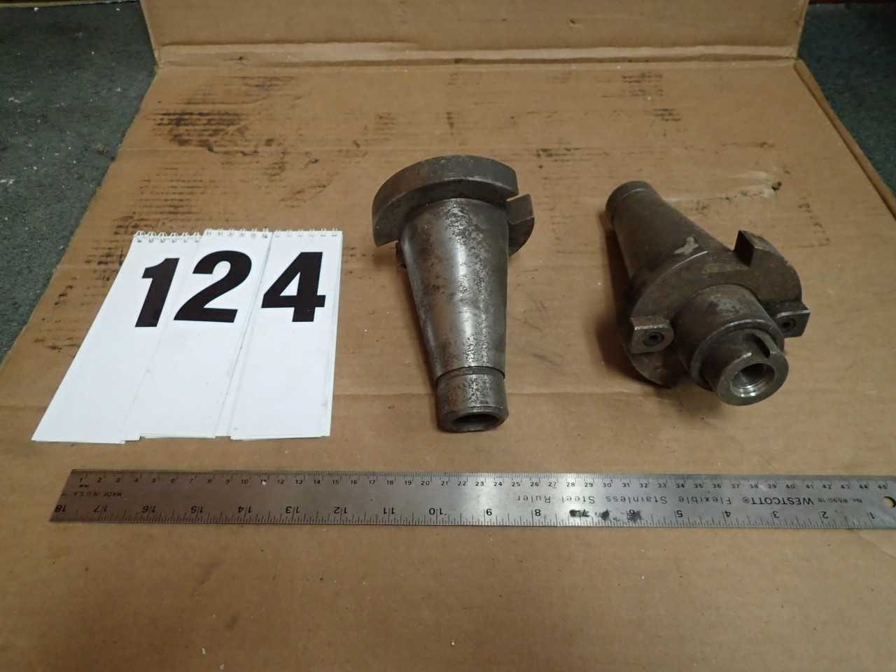 2 Pcs Shell Mill Tool Holders NMTB-50 Taper Shank - MACHINING ACCESSORIES & TOOLING