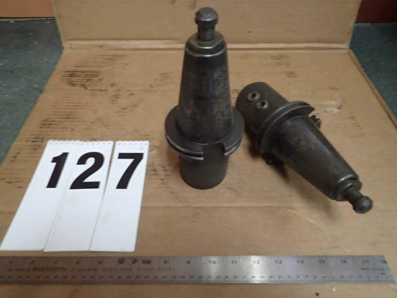 2 Pcs End Mill Tool Holders CAT-50 Taper Shank - MACHINING ACCESSORIES & TOOLING