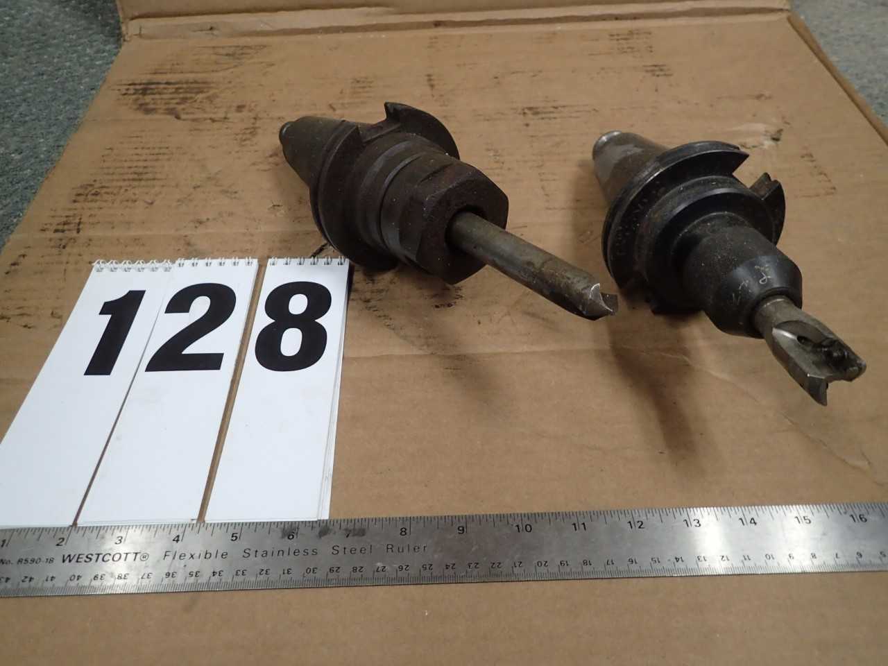 2 Pcs CAT-50 Tool Holders End Mill & Collet Chuck - MACHINING ACCESSORIES & TOOLING