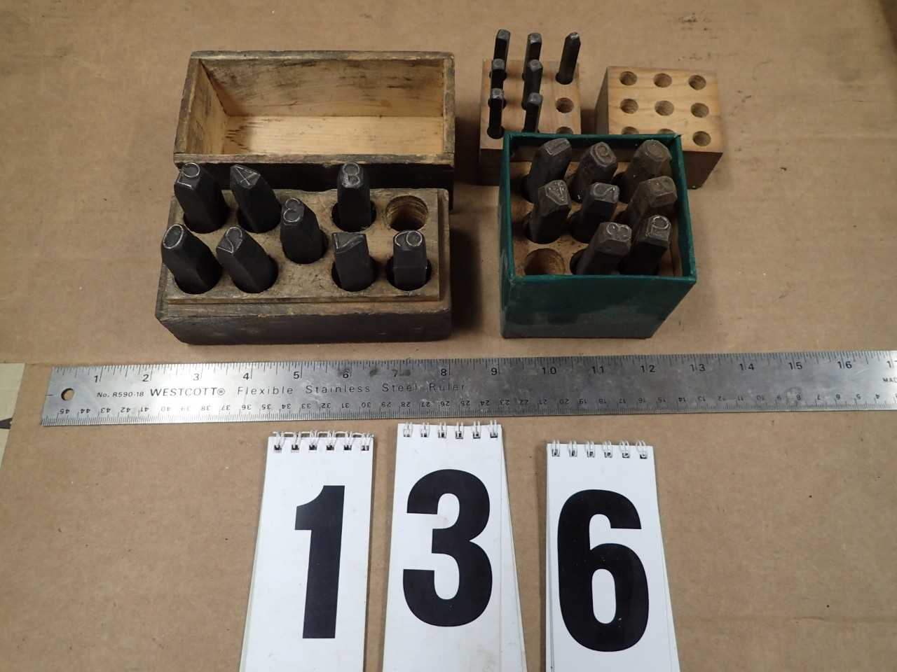 Steel Number Marking Stamps - MACHINING ACCESSORIES & TOOLING