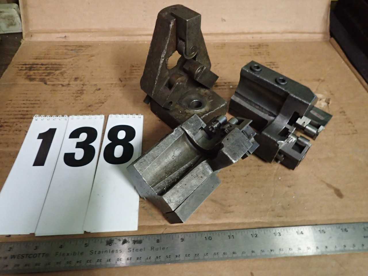 3 Pcs Automatic/Turret Lathe Roller Rests - MACHINING ACCESSORIES & TOOLING