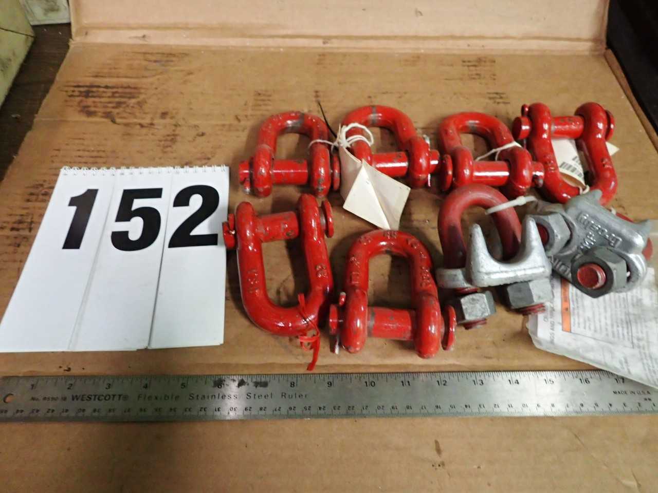 Wire Rope Connectors & Lifting Shackles NOS - MACHINING ACCESSORIES & TOOLING