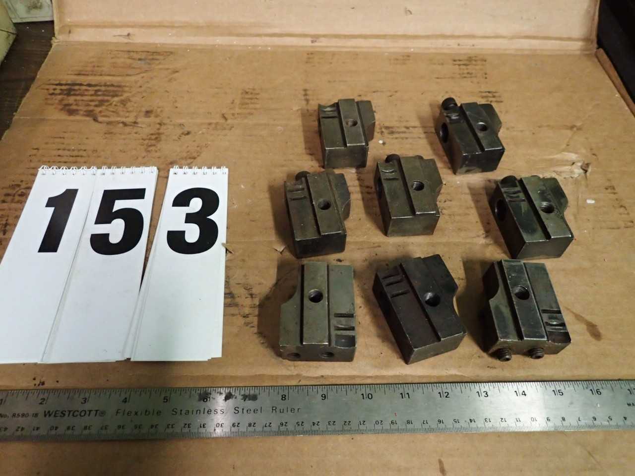 8 Pcs Lathe Cross-Slide Tool Holder Blocks - MACHINING ACCESSORIES & TOOLING