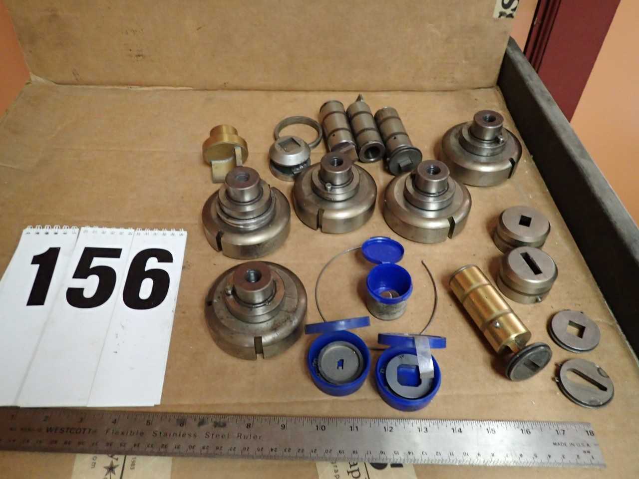 Turret Press Punches & Dies - MACHINING ACCESSORIES & TOOLING