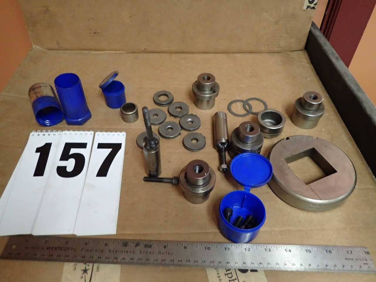 Turret Press Punches & Dies - MACHINING ACCESSORIES & TOOLING