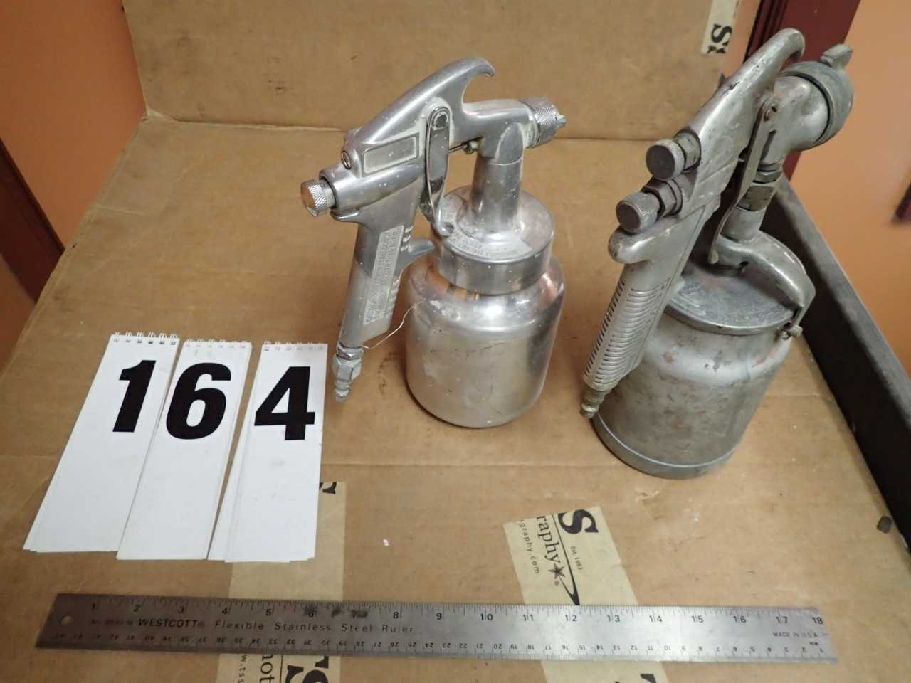 2 Pcs HVLP Paint Sprayers  - MACHINING ACCESSORIES & TOOLING