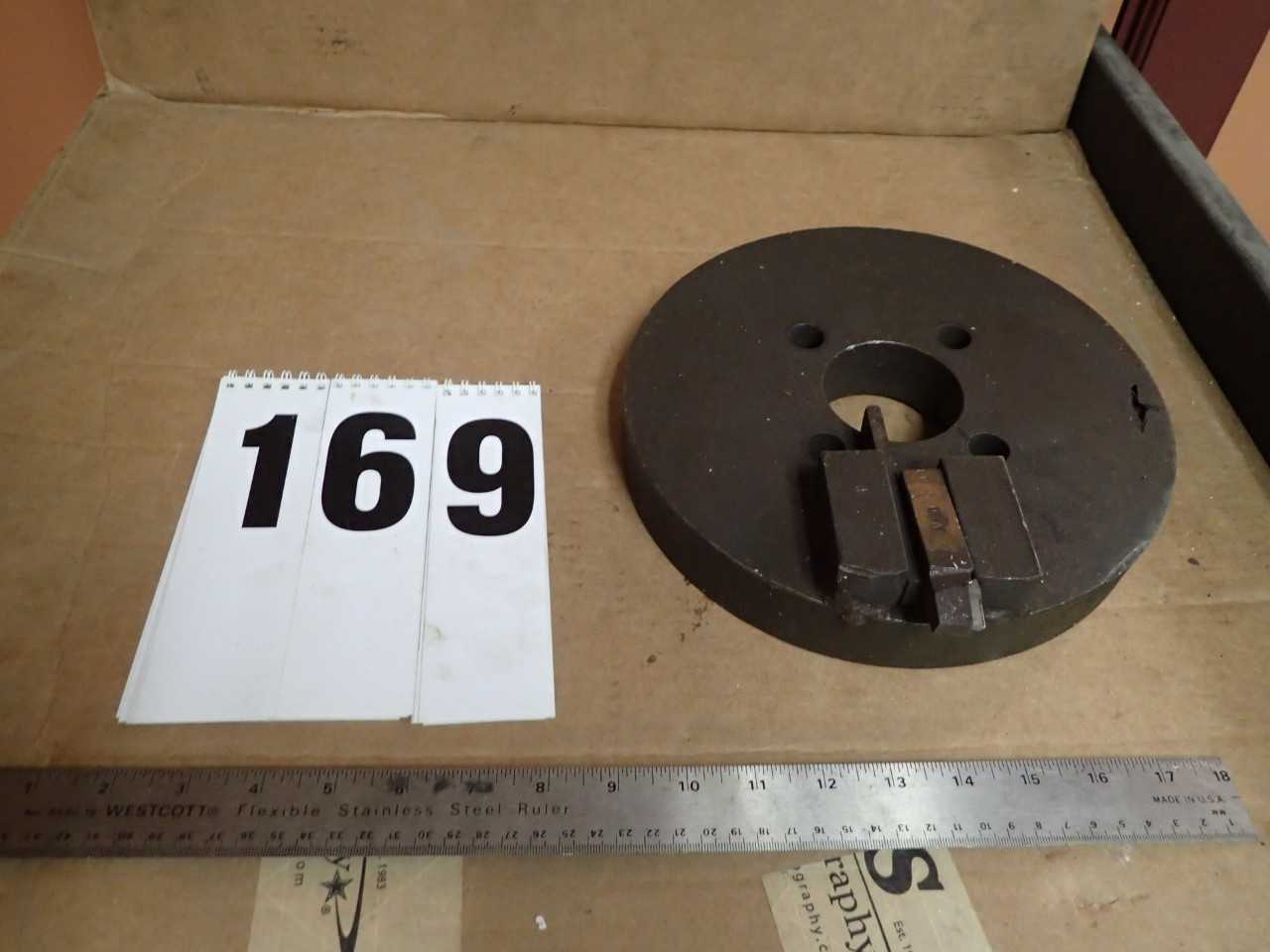 9-3/4" OD Body Mill Fly Cutter 4-Bolt Pattern - MACHINING ACCESSORIES & TOOLING