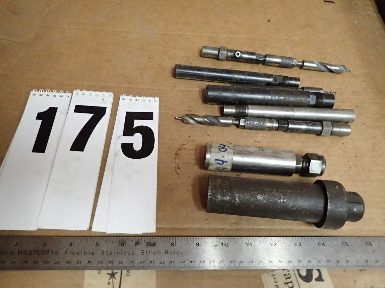 8 Pcs Assorted Collet Chucks - MACHINING ACCESSORIES & TOOLING