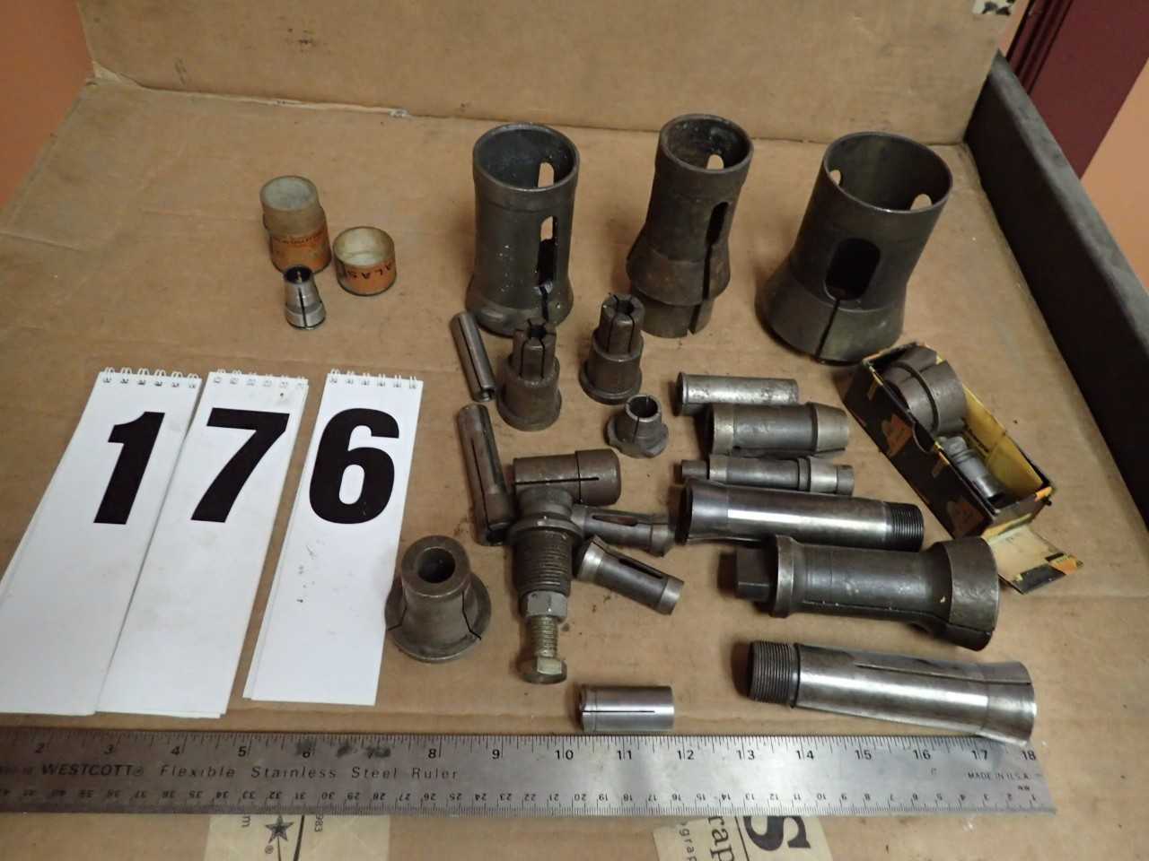 Box of Assorted Collets - MACHINING ACCESSORIES & TOOLING