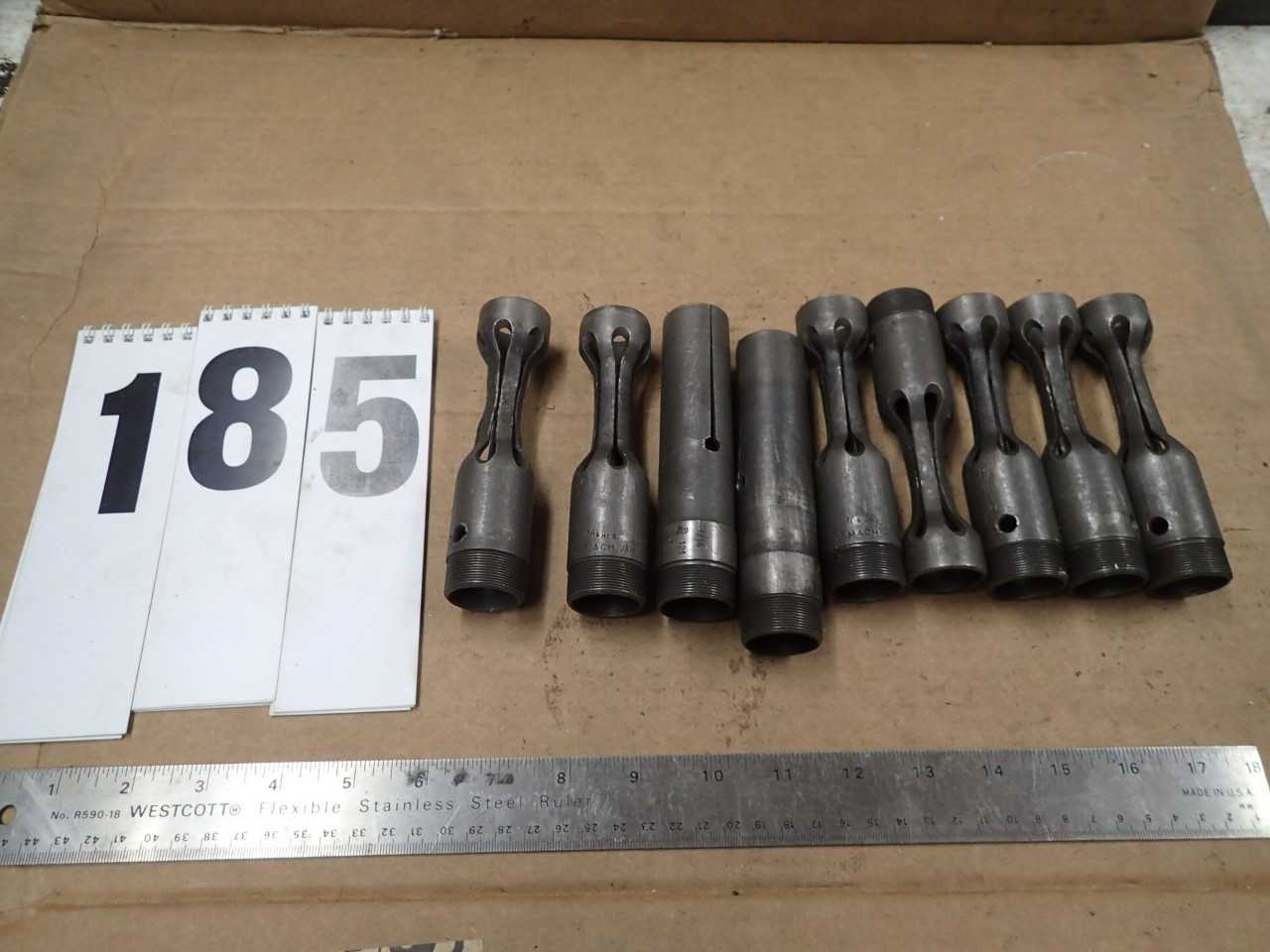 8 pcs 1" Cone/New Britain Feed Fingers - MACHINING ACCESSORIES & TOOLING