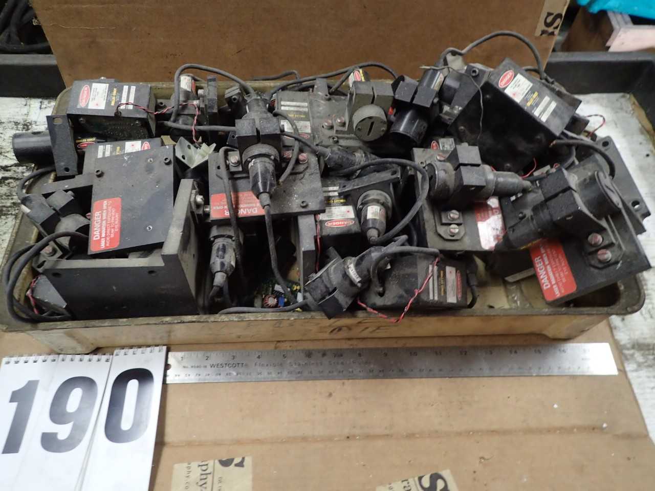 Lot of Melles Griot 670nm Lasers - MACHINING ACCESSORIES & TOOLING