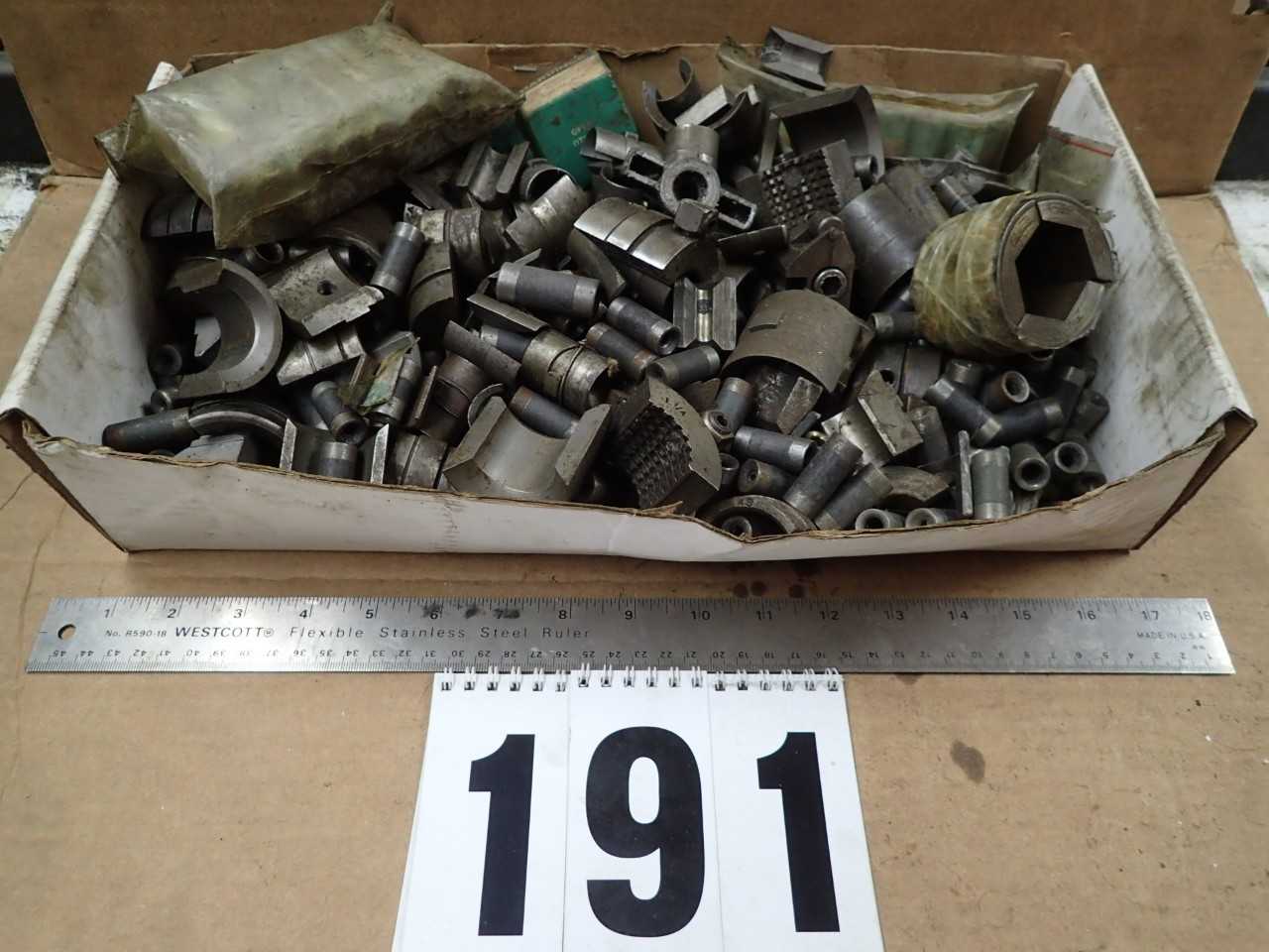 Lot of Collet Pads & Pushers - MACHINING ACCESSORIES & TOOLING