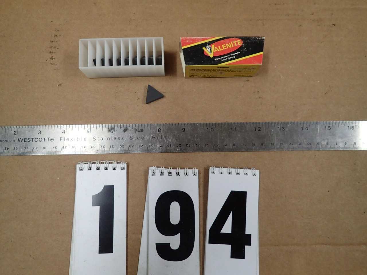 10-Pack Valenite TNG-432 Indexable Carbide Inserts New - MACHINING ACCESSORIES & TOOLING