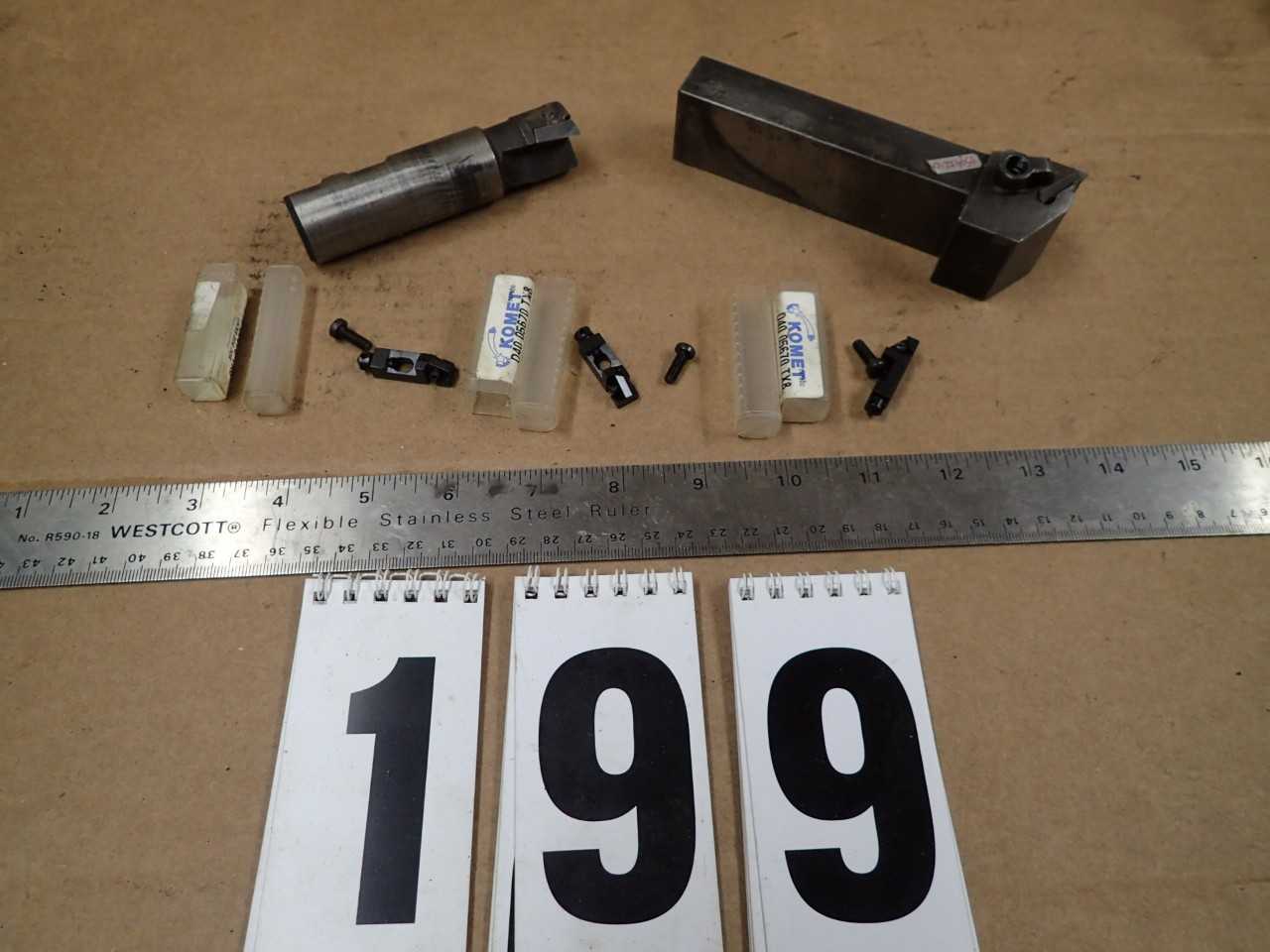 5 Pcs Indexable Carbide Tooling - MACHINING ACCESSORIES & TOOLING
