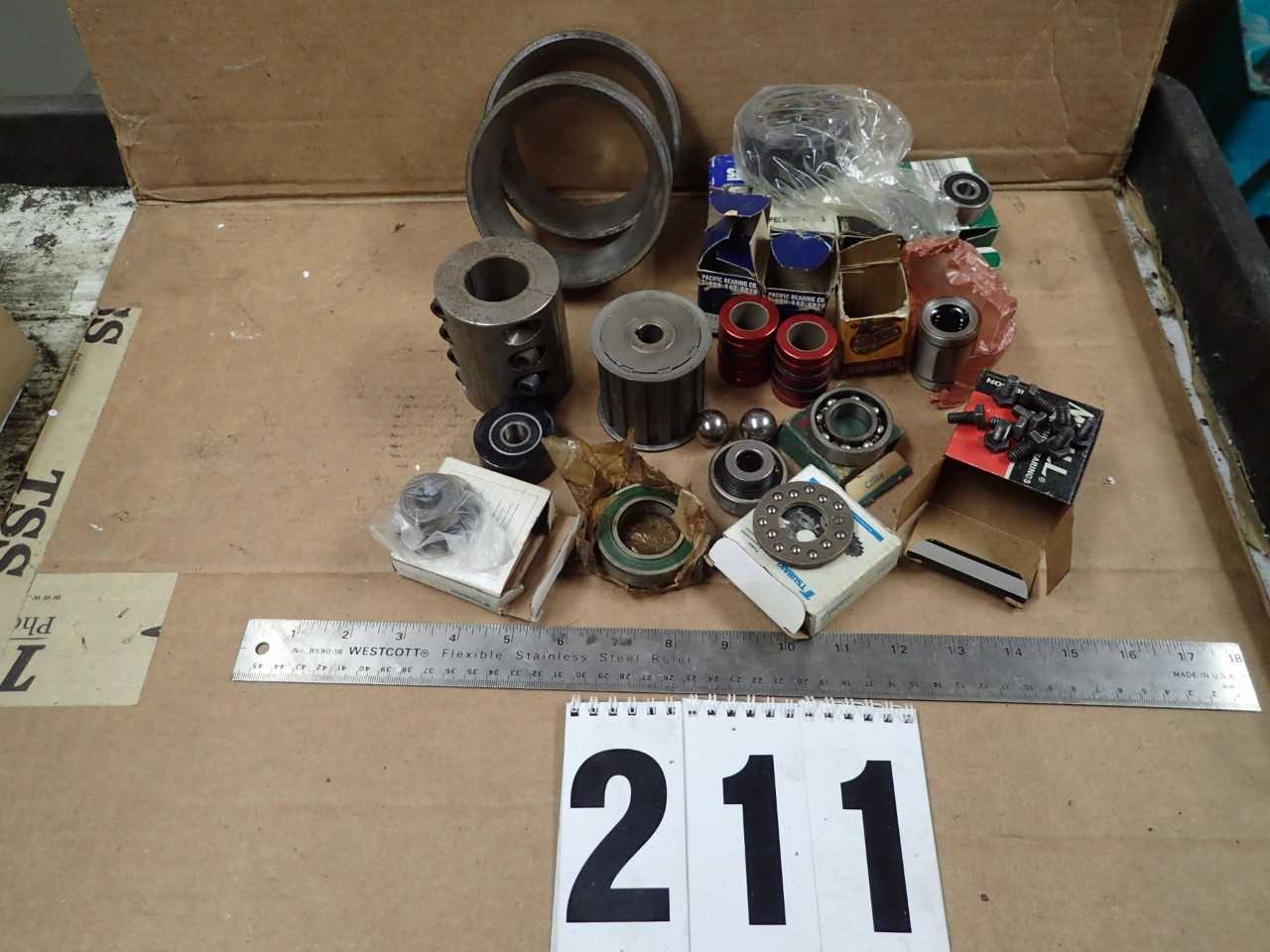 Lot of Assorted Small Bearings - MACHINING ACCESSORIES & TOOLING