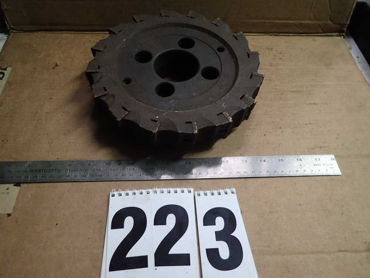 10" Indexable Carbide Shell Mill - MACHINING ACCESSORIES & TOOLING
