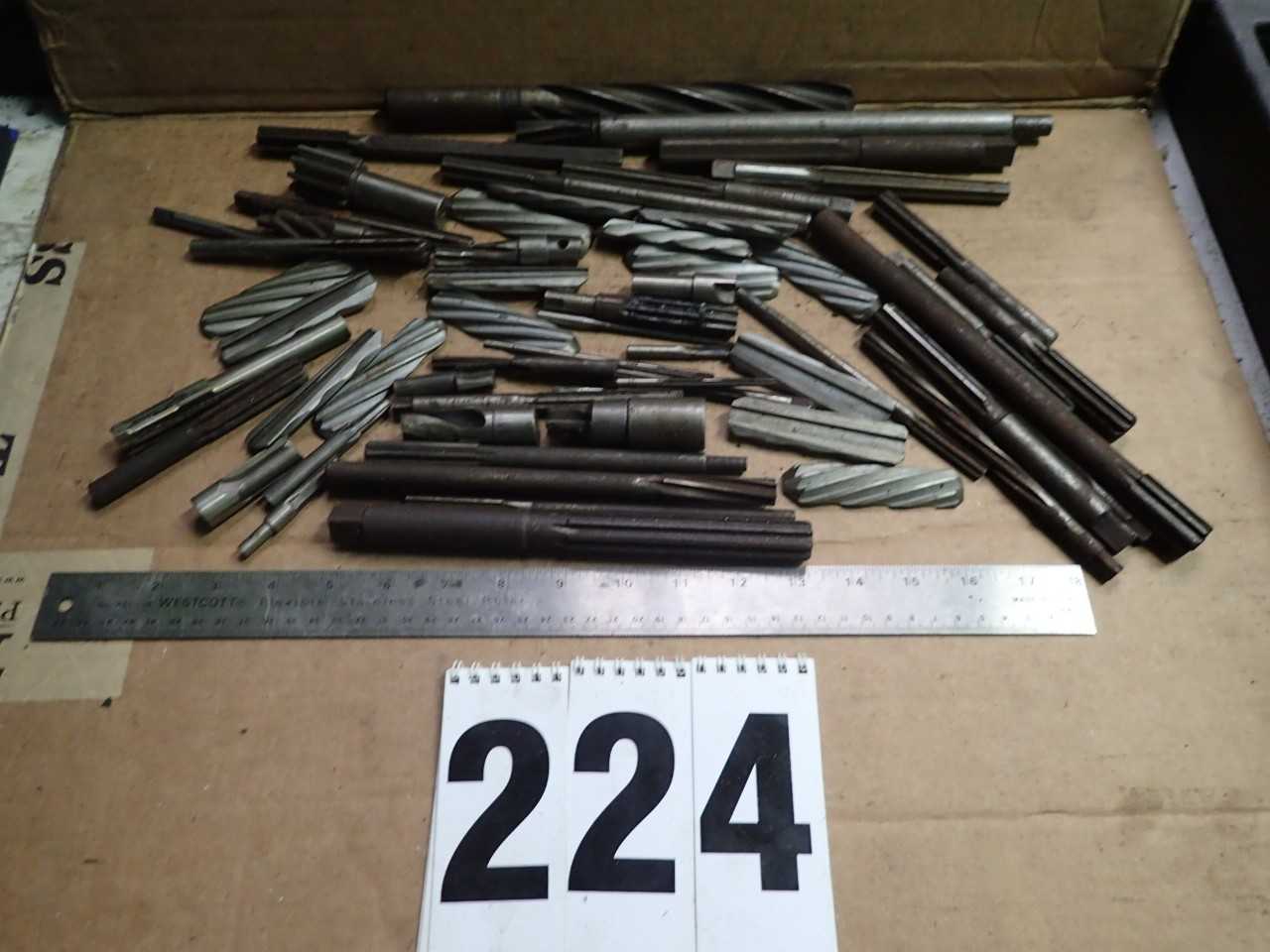Lot of HSS Reamers  - MACHINING ACCESSORIES & TOOLING