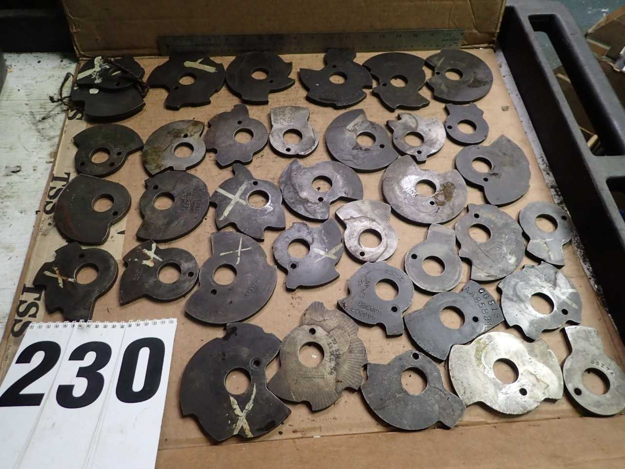Brown & Sharpe Automatic Lathe Cams - MACHINING ACCESSORIES & TOOLING
