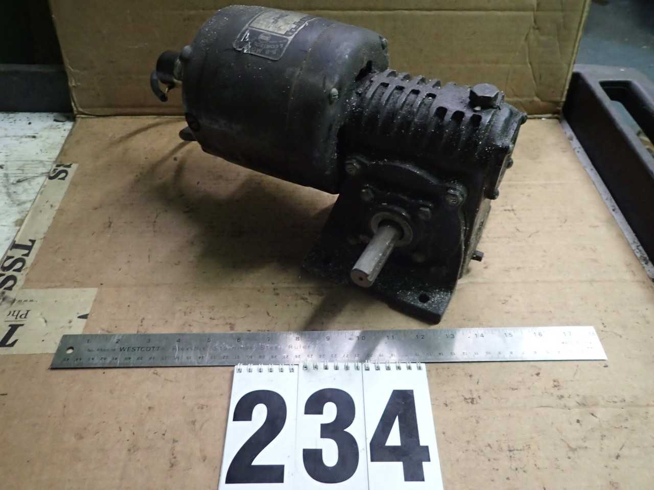 Bodine Gearmotor 115V 1/4HP 10:1 - ELECTRIC MOTORS