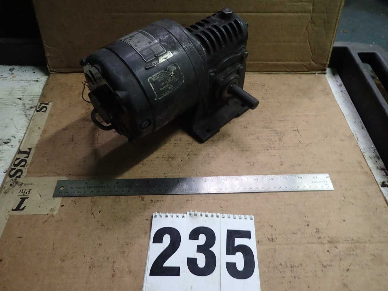 Bodine Gearmotor 115V 1/4HP 10:1 - ELECTRIC MOTORS