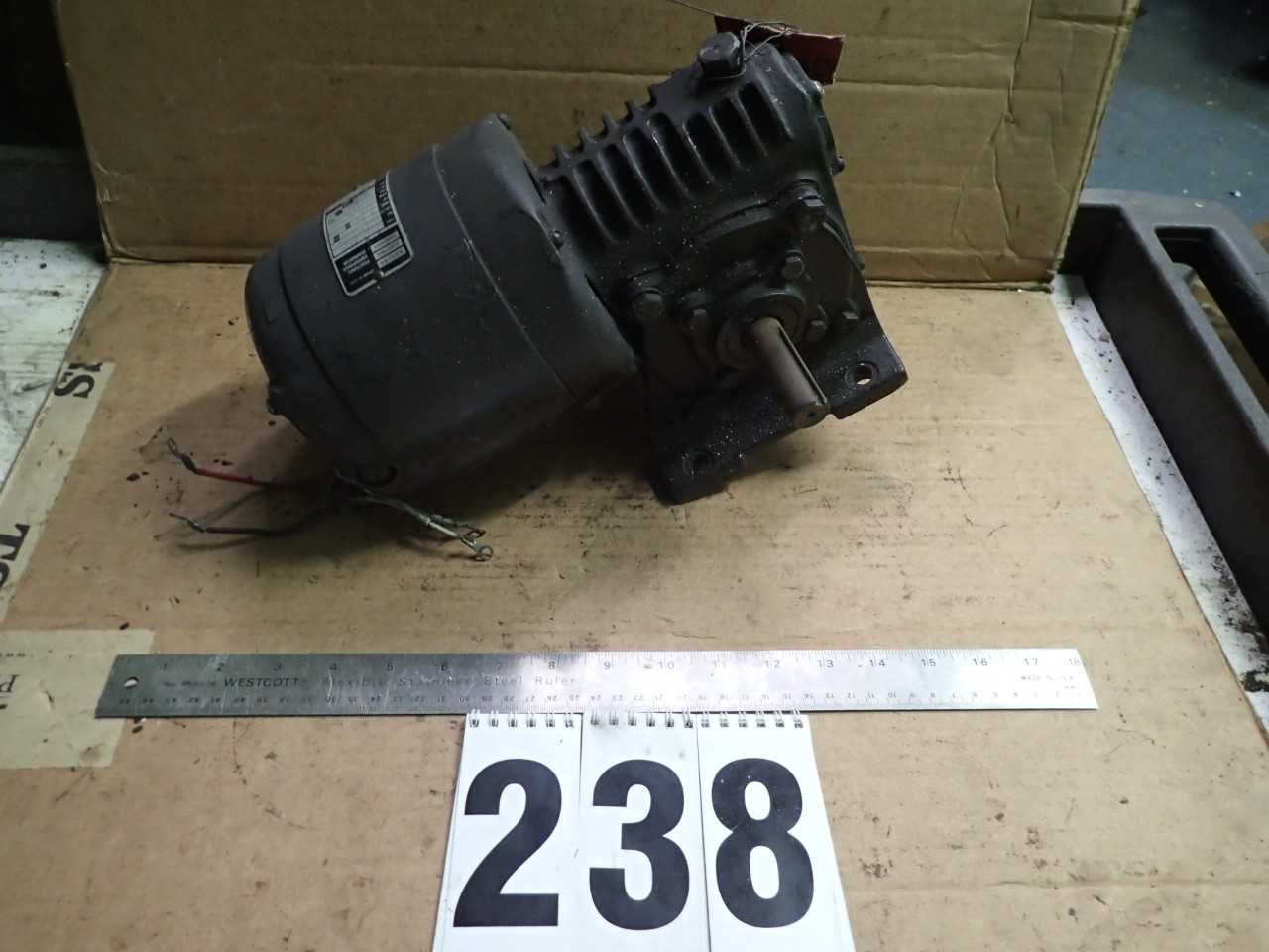 Bodine Gearmotor 115V 1/4HP 10:1 - ELECTRIC MOTORS