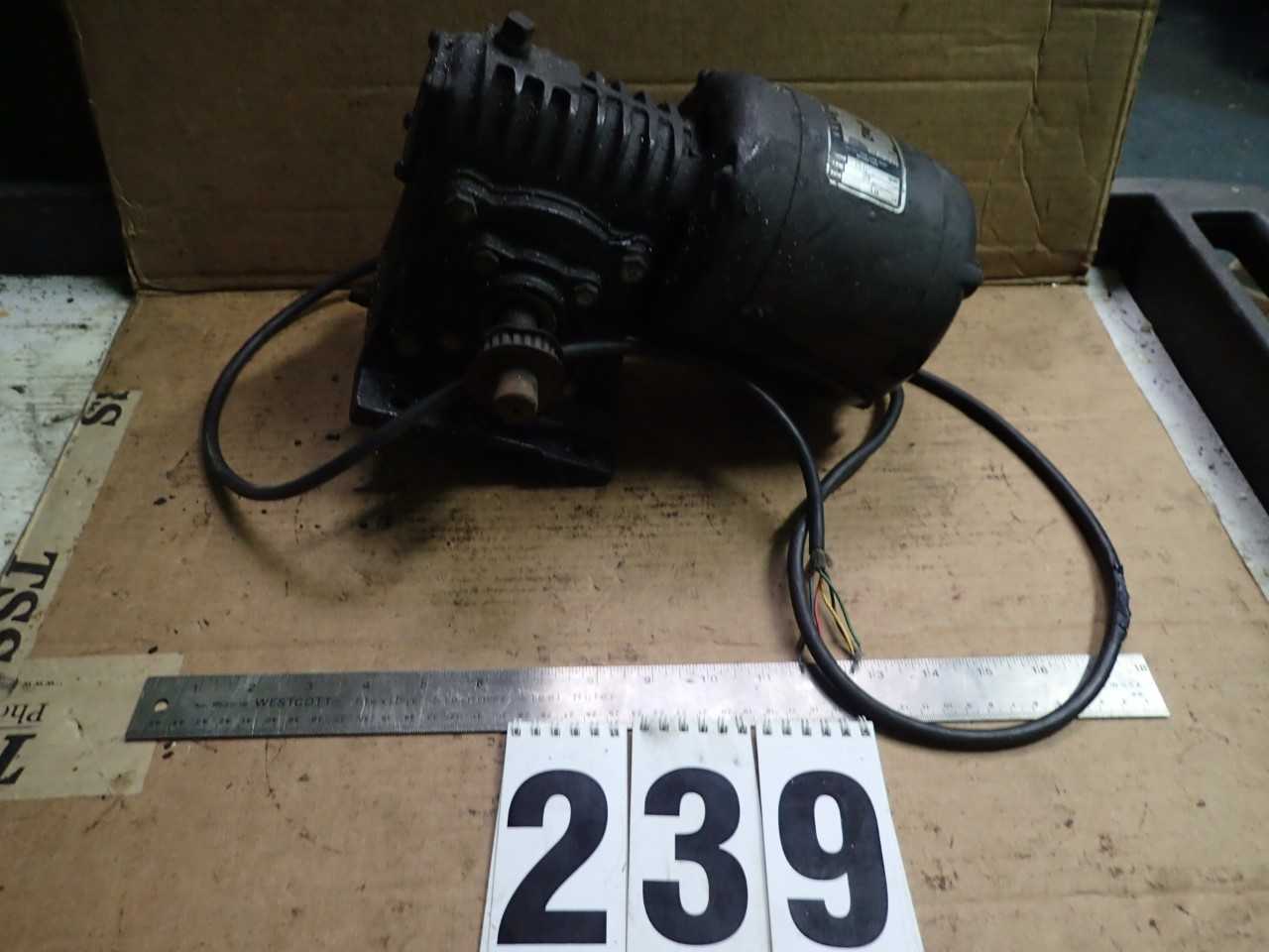 Bodine Gearmotor 115V 1/4HP 18:1 - ELECTRIC MOTORS