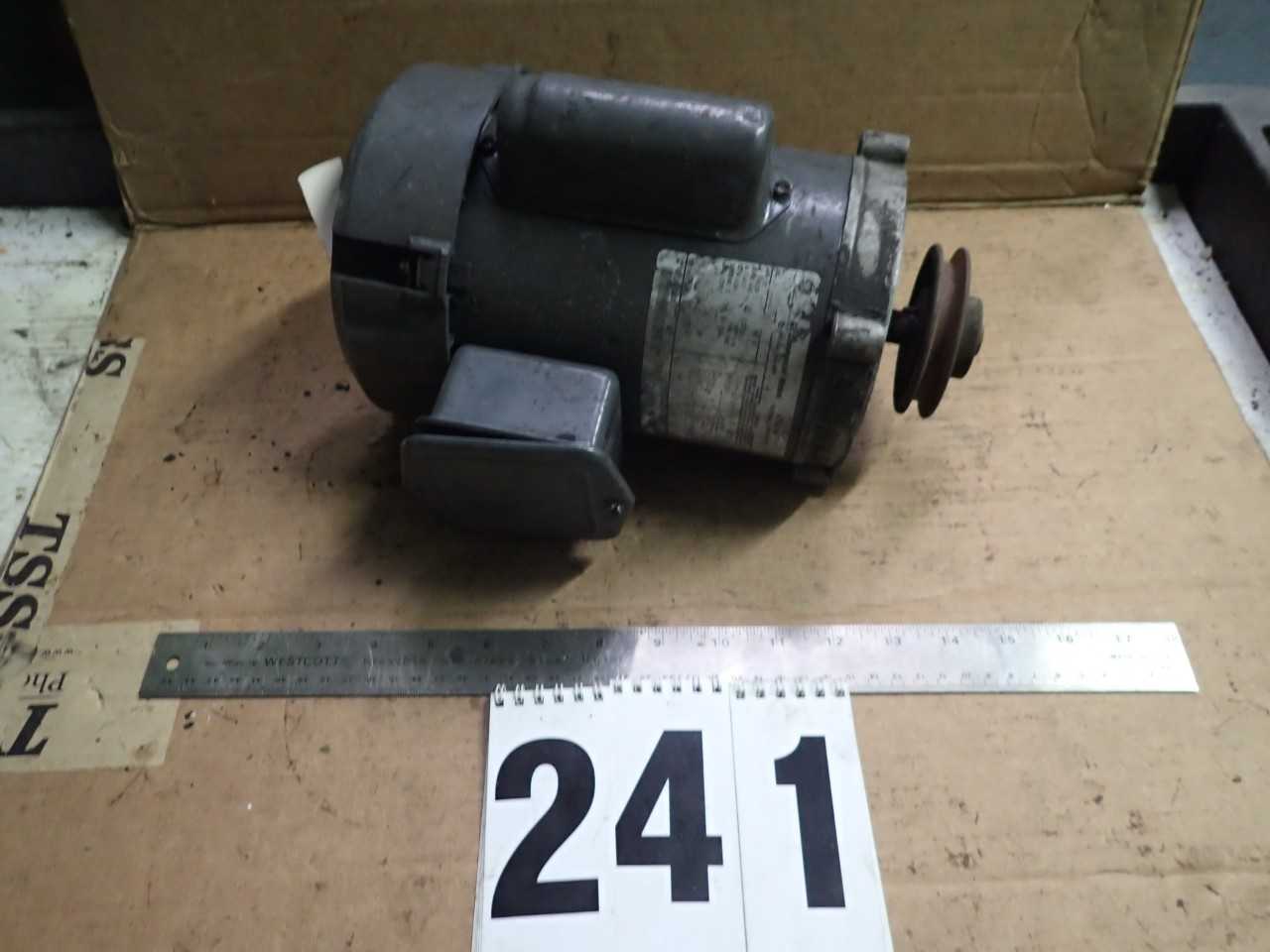 GE Electric Motor 1/2HP 115/230V 1ph - ELECTRIC MOTORS