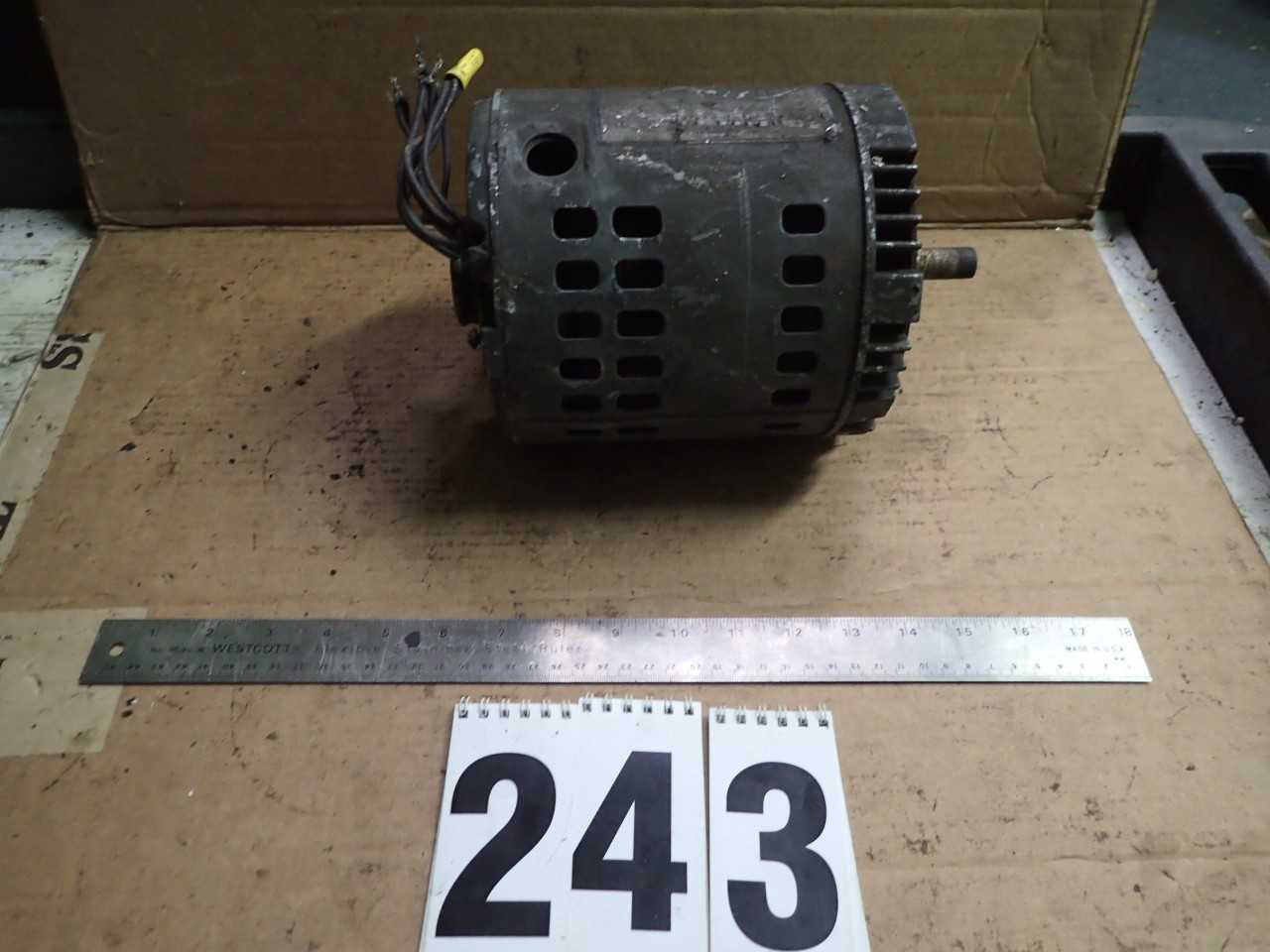 GE Electric Motor 1/2HP 230/460V 3ph - ELECTRIC MOTORS