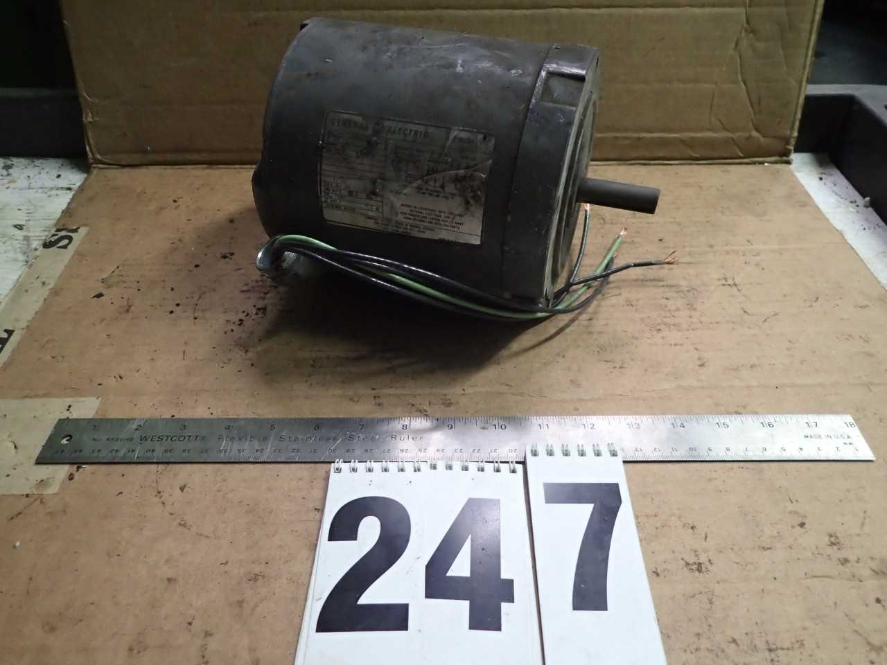 GE Electric Motor 1/3HP 230/460V 3ph - ELECTRIC MOTORS