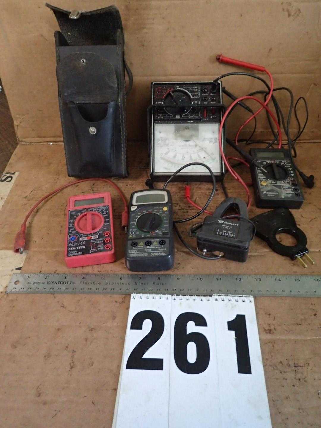 Assorted Electrical Test Meters - ELECTRIC POWER TOOLS