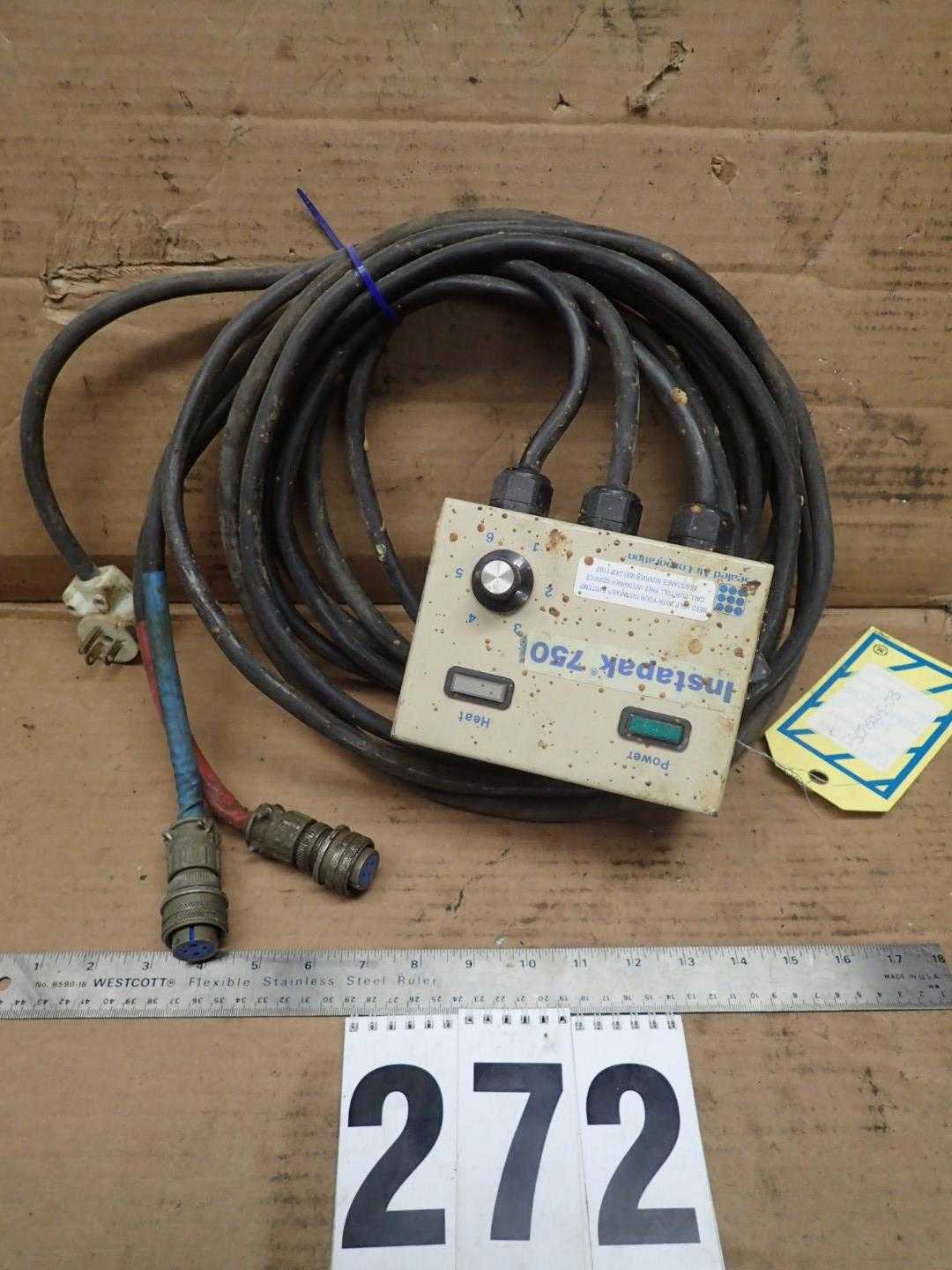 Instapak 750 Foam In Place Packaging System Controller 120V - MACHINING ACCESSORIES & TOOLING