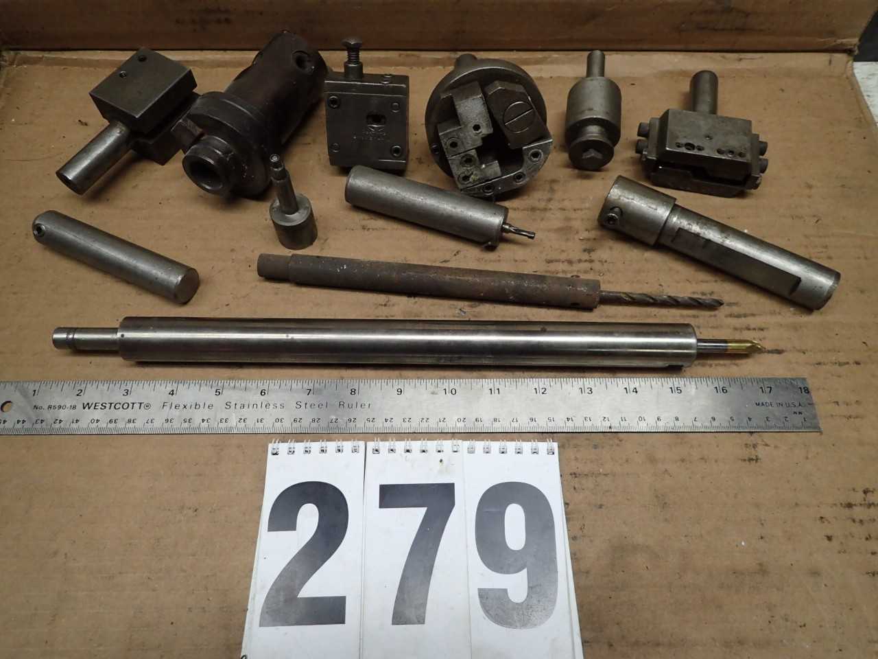 12 pcs Straight Shank Tool Holders - MACHINING ACCESSORIES & TOOLING