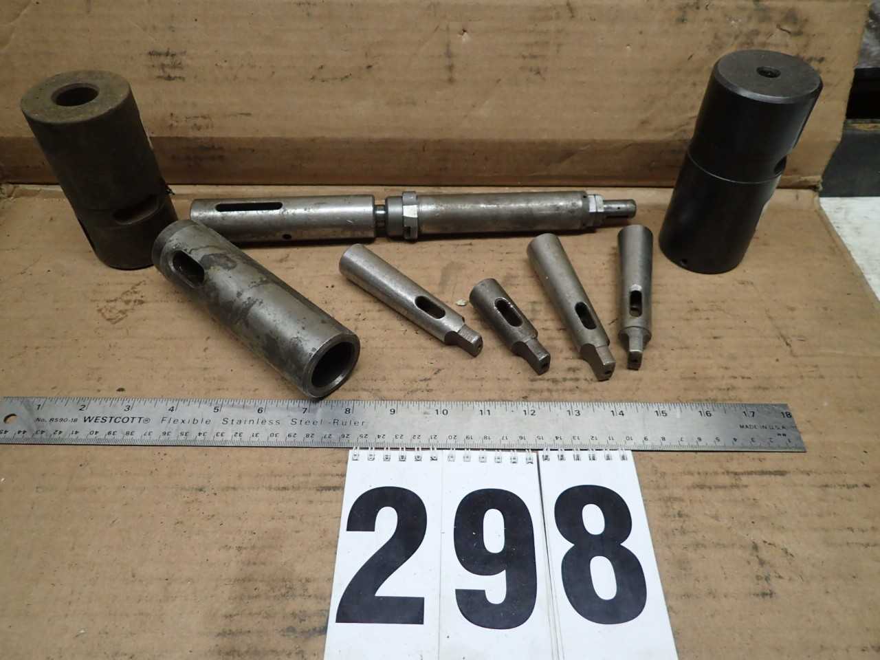 8 Pcs Morse Taper Sleeves - MACHINING ACCESSORIES & TOOLING