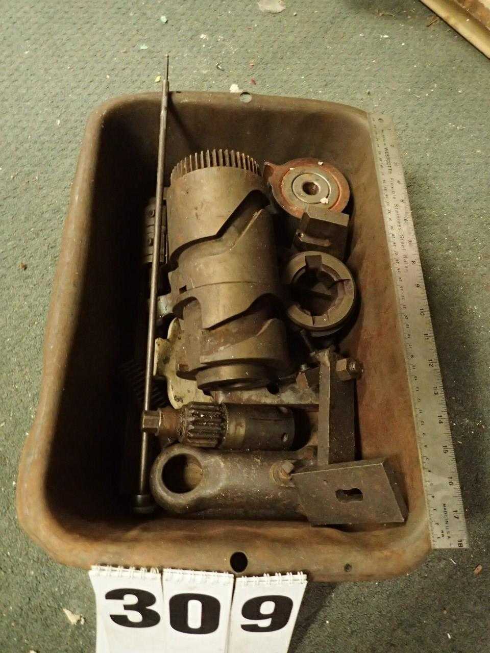 Tub of Machine Parts - MACHINING ACCESSORIES & TOOLING Tub of Machine Parts - MACHINING ACCESSORIES & TOOLING