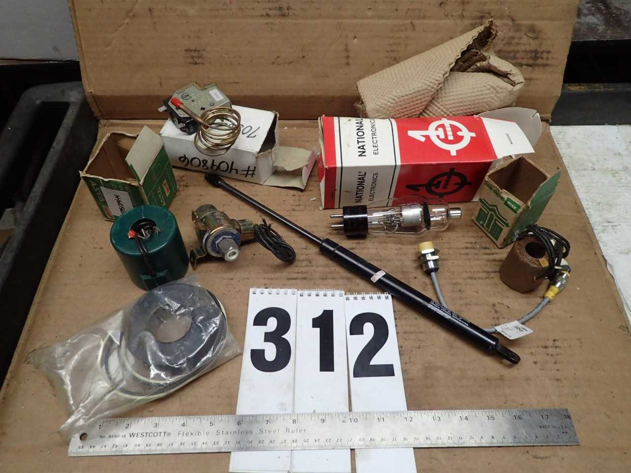 Shelf Spare Parts including ASCO Solenoids, Turck Sensor, Etc. - INDUSTRIAL PARTS