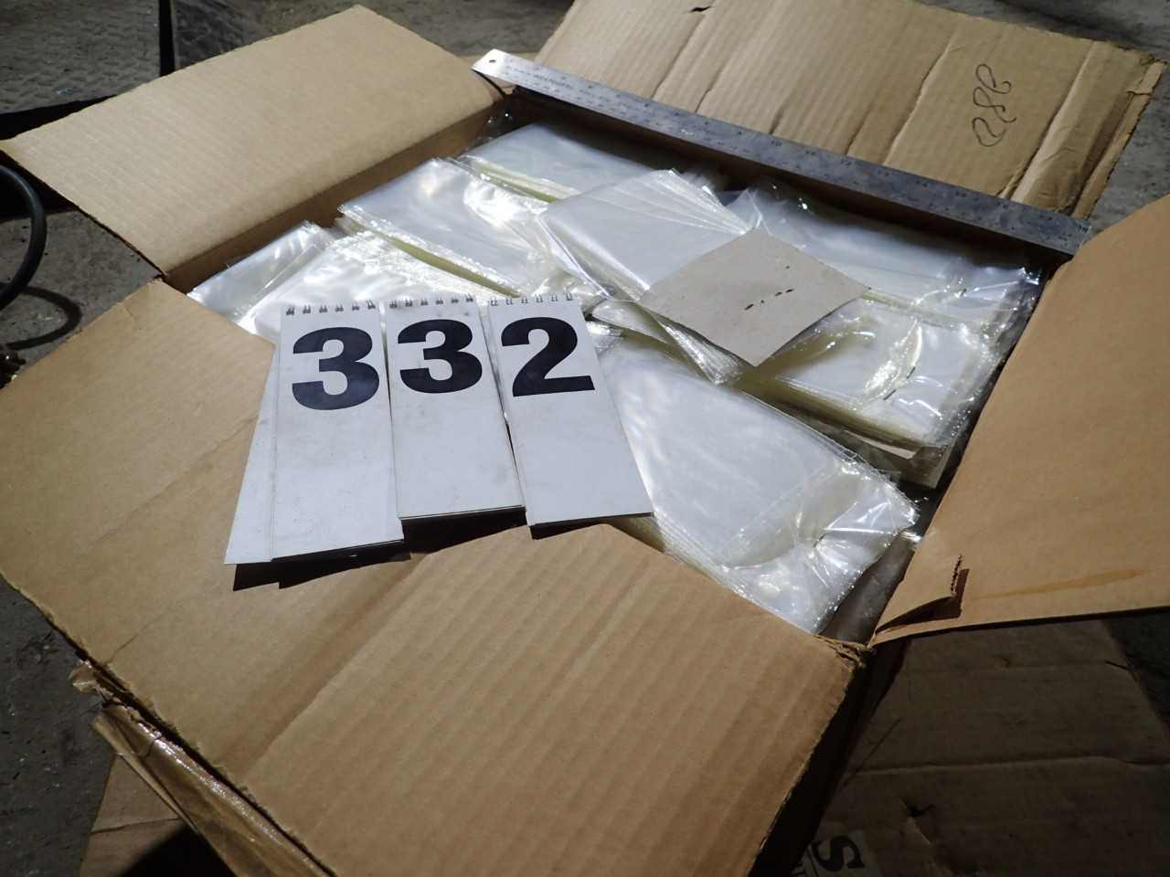 14,000/case 1.5" x 3.5" Perforated & Boarded Heat Seal Poly Bags - PACKAGING