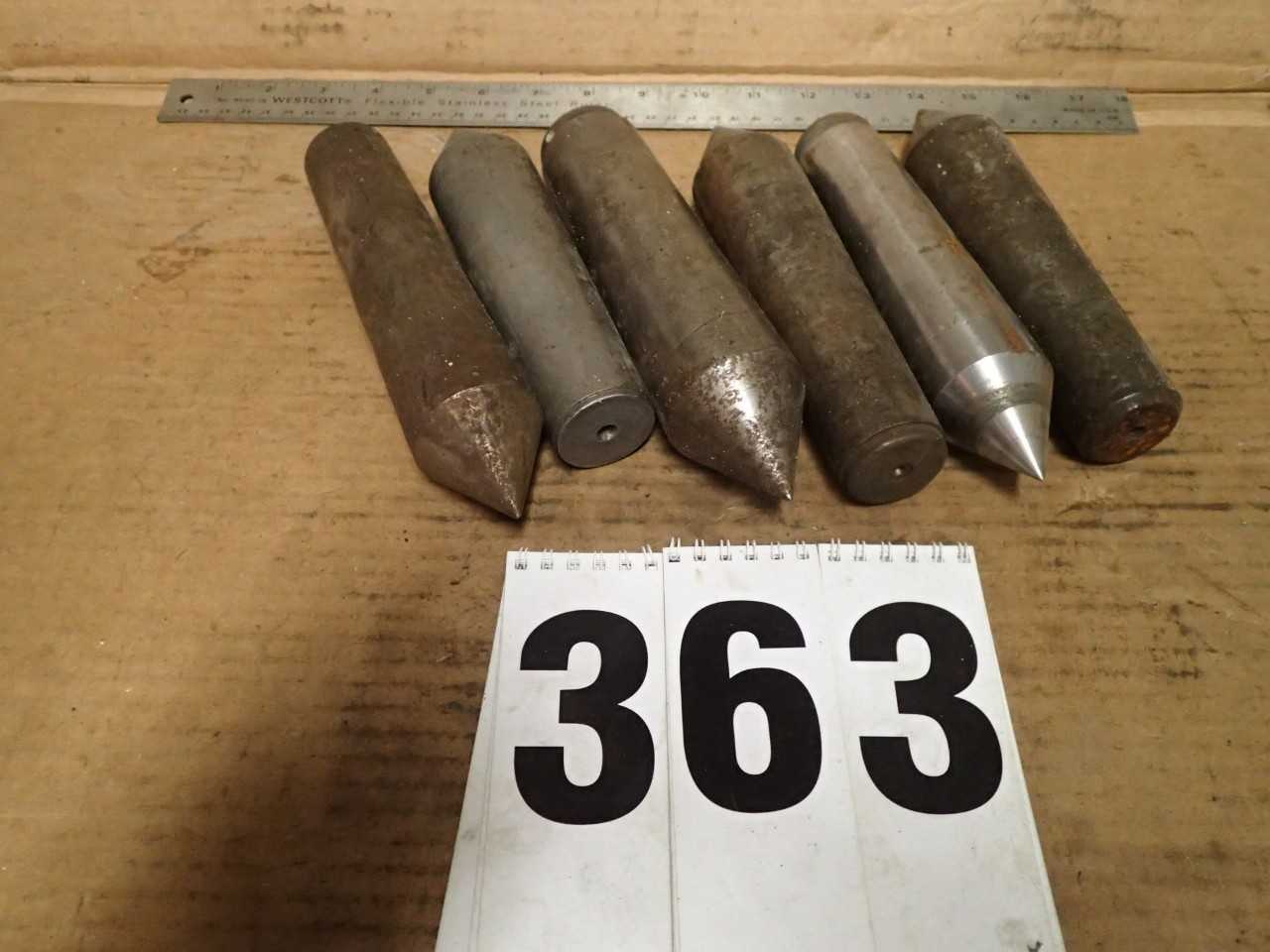 6 pcs Morse Taper #5 Dead Centers - MACHINING ACCESSORIES & TOOLING