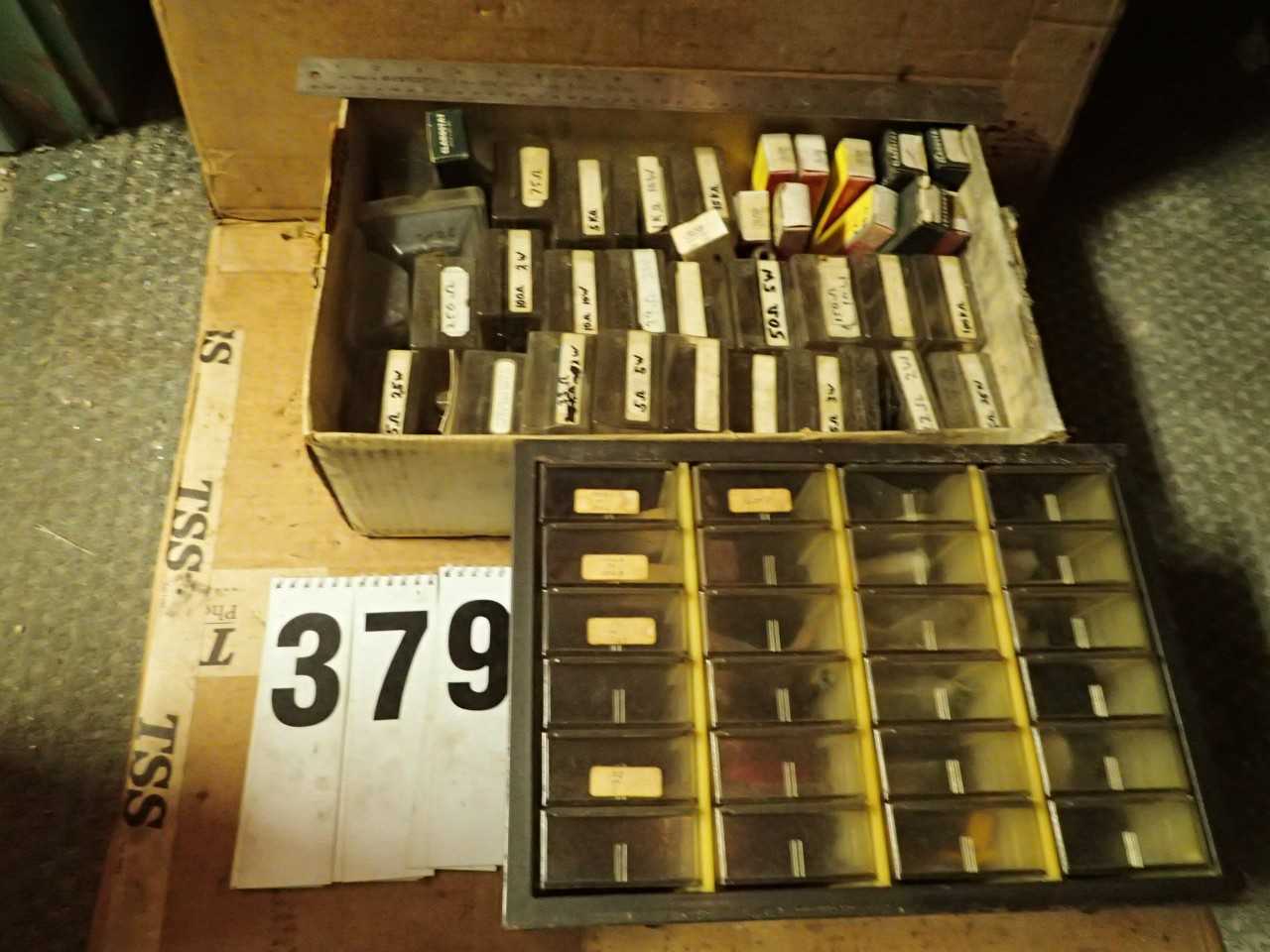 Cabinet & Box of Resistors - RESISTOR