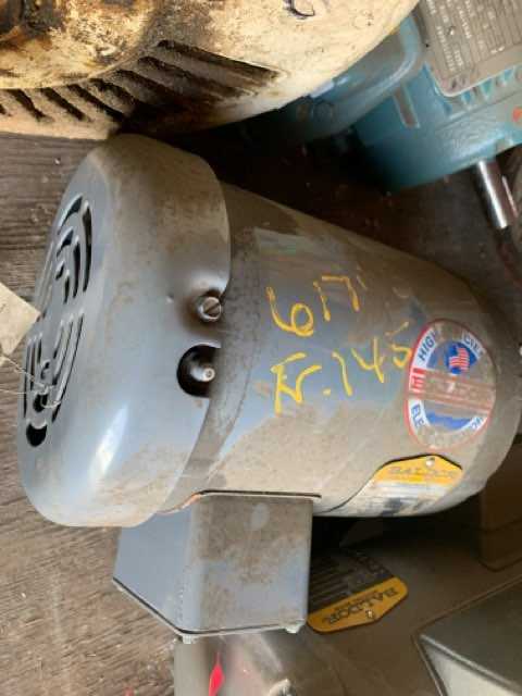 1 HP 1800 RPM 145T Frame Baldor Motor Unused - ELECTRIC MOTORS