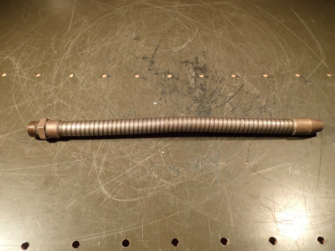 15" Long Machinist CNC Mill Milling Flexible Coolant Nozzle 1/2" NPT Thread - MACHINING ACCESSORIES & TOOLING