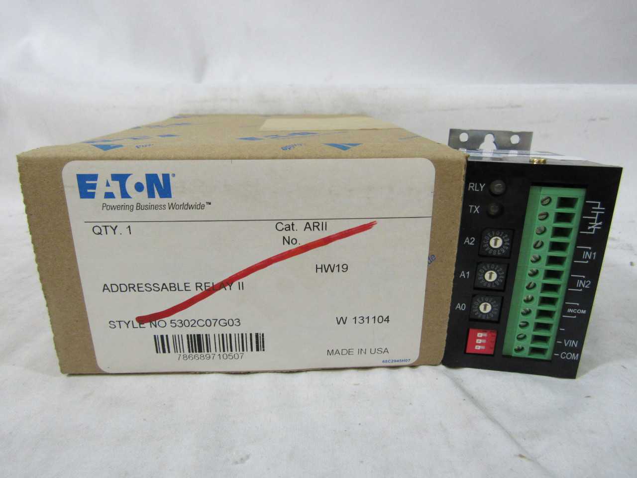 (8) Eaton ARII Other Relay Addressable Relay - AUTOMATION & CONTROLS
