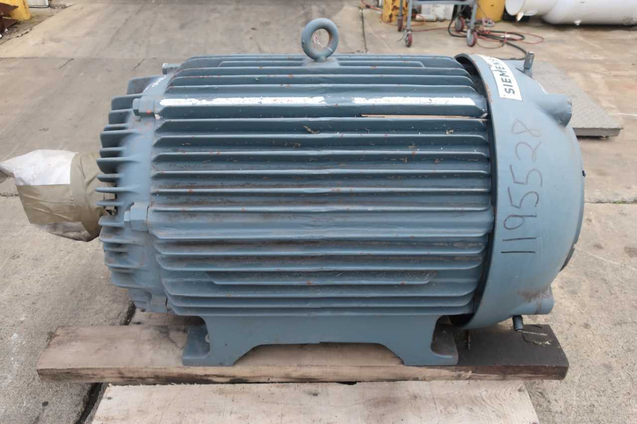 SIEMENS GZT-CE INDUCTION MOTOR 2300V-AC 507US 200HP 3PH 1780RPM - ELECTRIC MOTORS