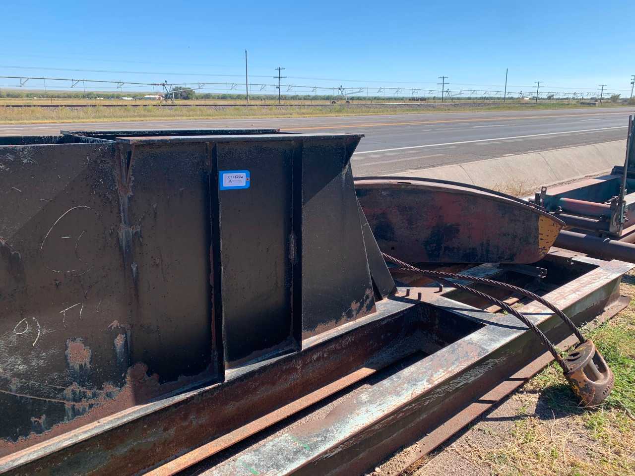 Base 1232 Box, ch box 160-head, pitman arms, factory wide base, box-cranks/weights, head, no beam, no Sampson, no saddle bearing.  New wrist pins  - incomplete - PALLET JACKS