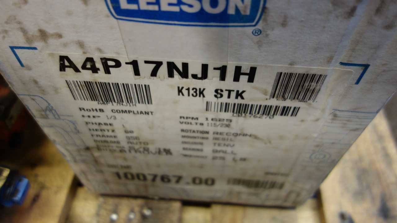 1 PALLET OF ASSORTED MOTORS, VALVES, BALDOR - ELECTRIC MOTORS